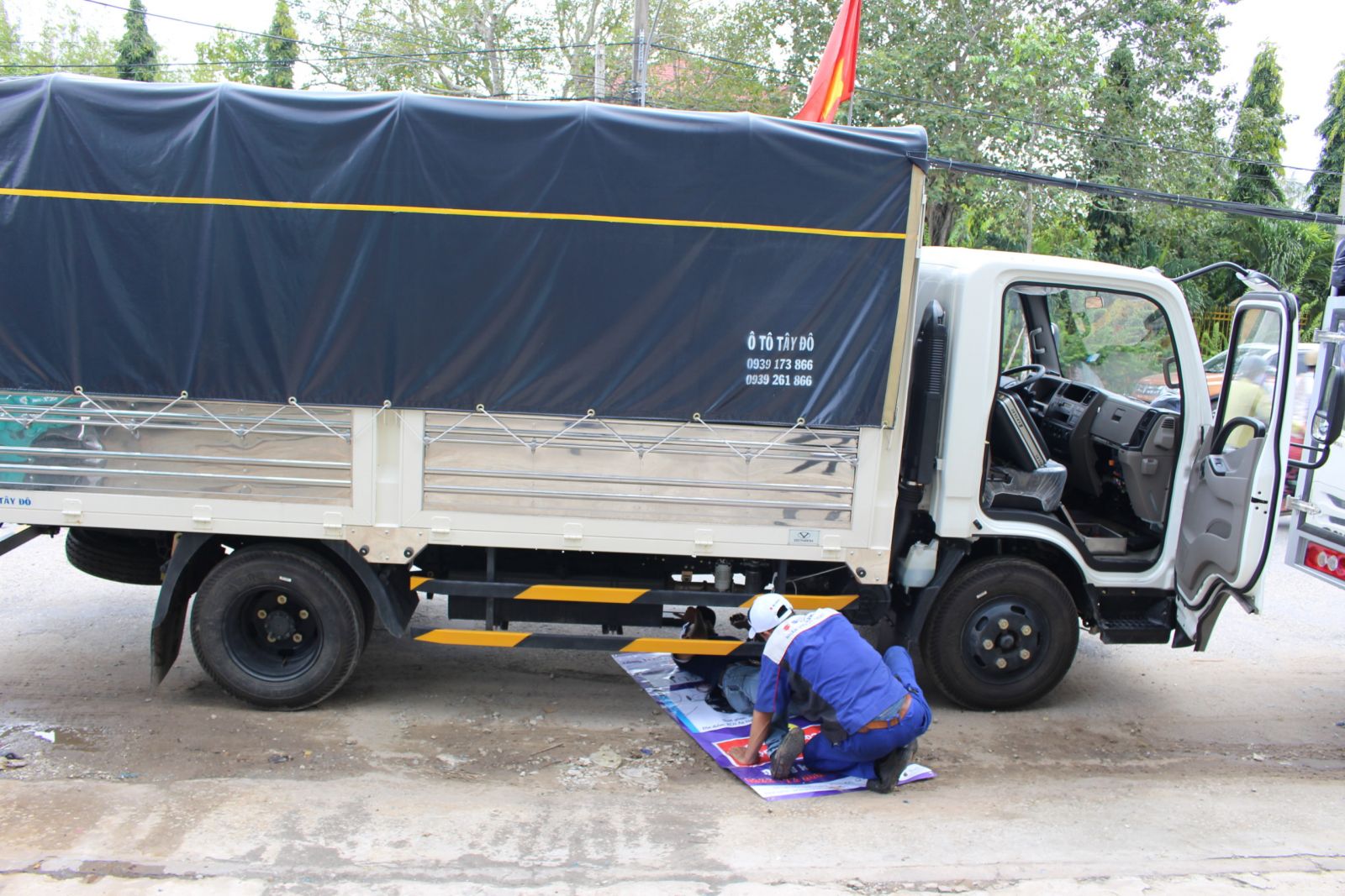 sua chua luu dong o to tay do tan noi